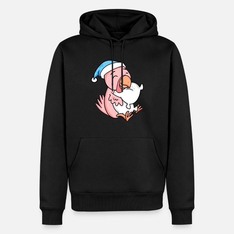 Bébé poulet - Sweat à capuche Premium bio Homme - noir
