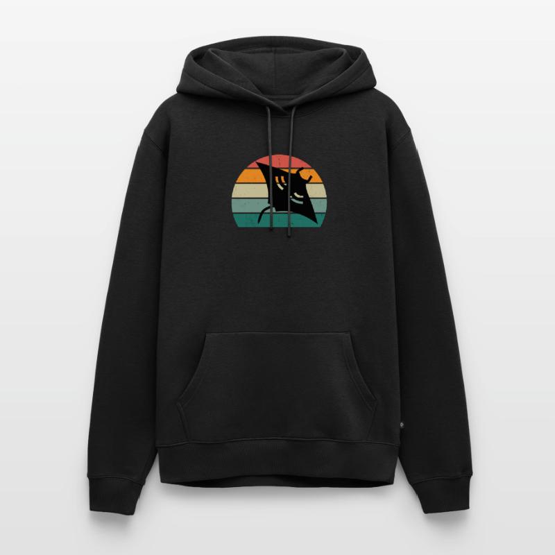 Stingrays Devil Rays Flies Gliding Rays Men’s Premium Organic Hoodie