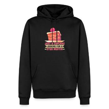 Baking cookies and cakes Baker or hobby baker - Men’s Premium Organic Hoodie - black - Front - Nico (187cm)