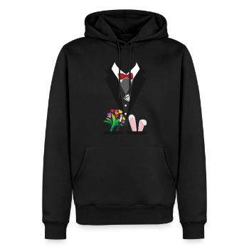 Funny Magician Costume For Halloween - Männer Premium Bio Hoodie - Schwarz - Vorne - Nico (187cm)