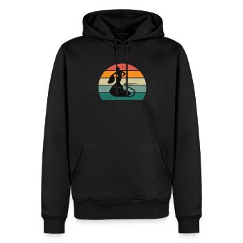 Espagne Espagnol Ibiza Majorque Minorque Madrid - Sweat à capuche Premium bio Homme - noir - Devant - Nico (187cm)