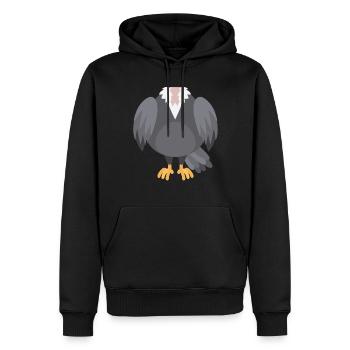 Funny Animal Turkey Costume For Halloween - Männer Premium Bio Hoodie - Schwarz - Vorne - Nico (187cm)