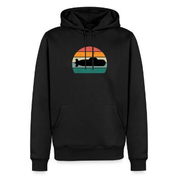 U-Bootfahrer U-Bootfahrerin Unterseeboot U-Boot - Männer Premium Bio Hoodie - Schwarz - Vorne - Nico (187cm)
