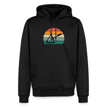 Triangelspieler Triangelspielerin Klang Triangel - Männer Premium Bio Hoodie - Schwarz - Vorne - Nico (187cm)