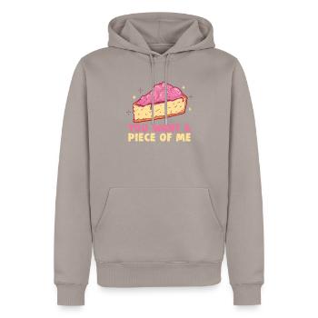 Cuisson de biscuits et de gâteaux Boulanger ou boulanger amateur - Sweat à capuche Premium bio Homme - taupe - Devant - Nico (187cm)