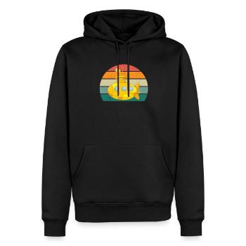 U-Bootfahrer U-Bootfahrerin Unterseeboot U-Boot - Männer Premium Bio Hoodie - Schwarz - Vorne - Nico (187cm)