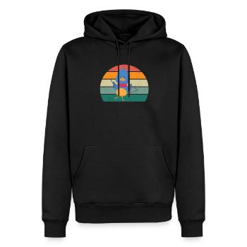 Triangelspieler Triangelspielerin Klang Triangel - Männer Premium Bio Hoodie - Schwarz - Vorne - Nico (187cm)