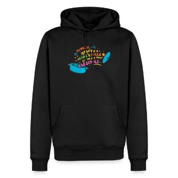 Turkey Gravy Casserole Bean Roll Thanksgiving - Männer Premium Bio Hoodie - Schwarz - Vorne - Nico (187cm)