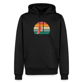 knitting knitter seamstressin sewing sewing needle - Men’s Premium Organic Hoodie - black - Front - Nico (187cm)