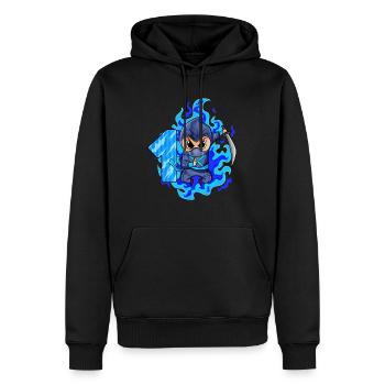1. Geburtstag Junge 1 Jahre alt Ninja - Männer Premium Bio Hoodie - Schwarz - Vorne - Nico (187cm)