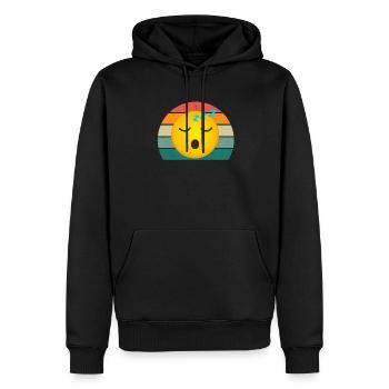 Snorer Snorer Tractor Motor Snoring - Men’s Premium Organic Hoodie - black - Front - Nico (187cm)