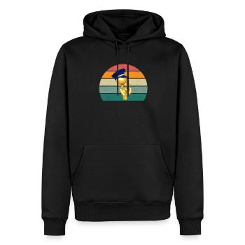 policeman policewoman order law enforcement officers police - Men’s Premium Organic Hoodie - black - Front - Nico (187cm)