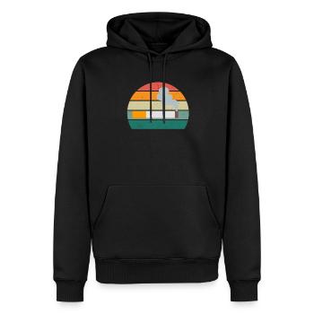 Raucher Raucherin Zigarette Zigarillo Rauchen - Männer Premium Bio Hoodie - Schwarz - Vorne - Nico (187cm)