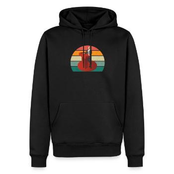 Politicians Politician Society Makes Politics - Men’s Premium Organic Hoodie - black - Front - Nico (187cm)