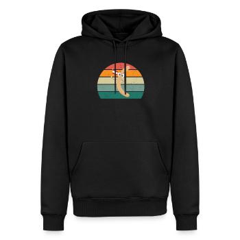 Austria Austrian Alpine Republic of Mountains - Men’s Premium Organic Hoodie - black - Front - Nico (187cm)