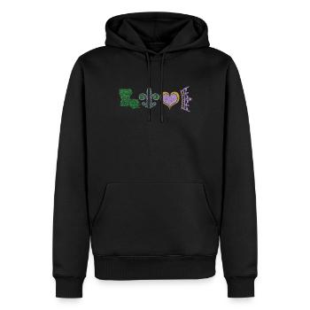 Party Festival Parade Beads Love Mardi Gras - Männer Premium Bio Hoodie - Schwarz - Vorne - Nico (187cm)