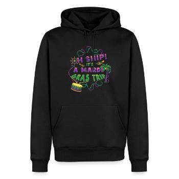 Ship Mardi Cruise Festival Parade Beads Mardi Gras - Männer Premium Bio Hoodie - Schwarz - Vorne - Nico (187cm)