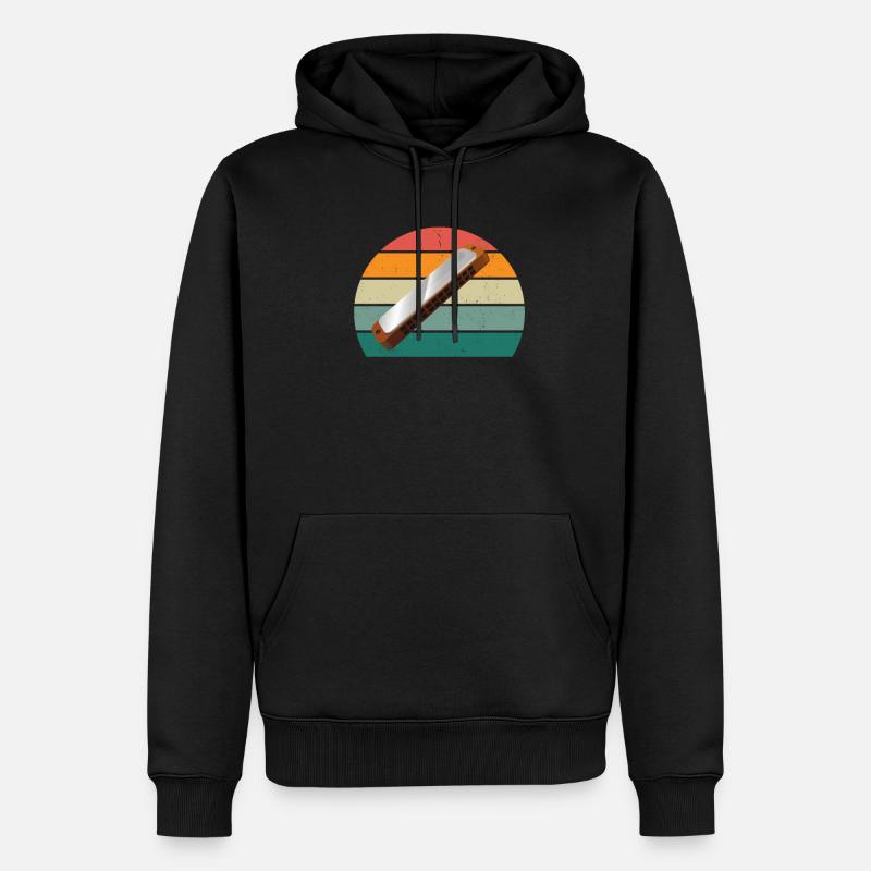 Harmonica Harmonica player Harmonicas - Men’s Premium Organic Hoodie - black