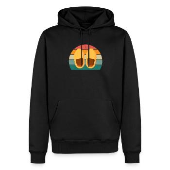 Holland Holländer Niederländer Meer Niederlande - Männer Premium Bio Hoodie - Schwarz - Vorne - Nico (187cm)