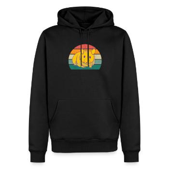 Rongeurs Rongeurs Hamster Rat Souris Écureuil - Sweat à capuche Premium bio Homme - noir - Devant - Nico (187cm)