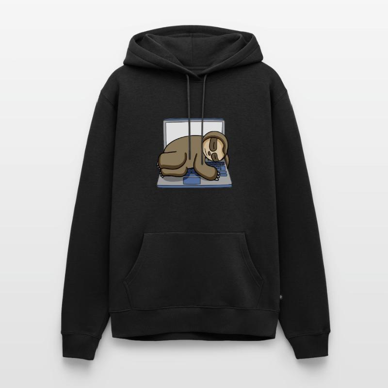 Computer Nerd Programmierer Geschenk Männer Premium Bio Hoodie