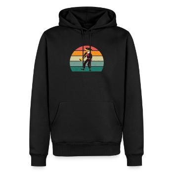 mexikanisches Essen Tacos Taco Tapas Nachos Mexiko - Männer Premium Bio Hoodie - Schwarz - Vorne - Nico (187cm)