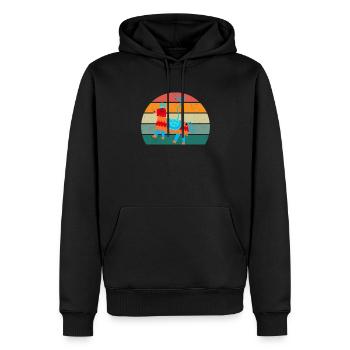 mexikanisches Essen Tacos Taco Tapas Nachos Mexiko - Männer Premium Bio Hoodie - Schwarz - Vorne - Nico (187cm)
