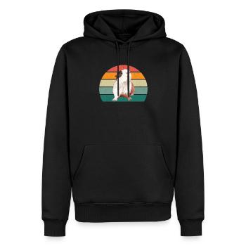 Guinea pig guinea pig mom guinea pig - Men’s Premium Organic Hoodie - black - Front - Nico (187cm)