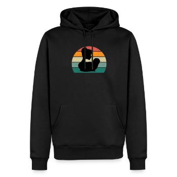 Mutti Mutter Nonna Nonni Mum Mummy Mimi Mama - Männer Premium Bio Hoodie - Schwarz - Vorne - Nico (187cm)