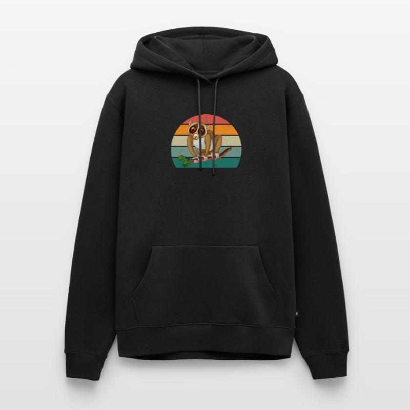 Loris Monkey Monkey Monkey Climbing Climbing Forest Loris Men’s Premium Organic Hoodie