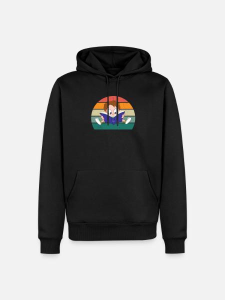 Leser Leserin Buch Bücher Bücherwurm Buch Lesen - Männer Premium Bio Hoodie - Schwarz