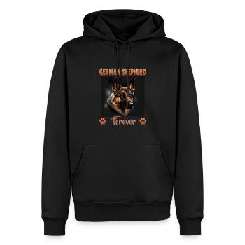 Hunde Deutscher Schäfer Hundeliebhaber - Männer Premium Bio Hoodie - Schwarz - Vorne - Nico (187cm)