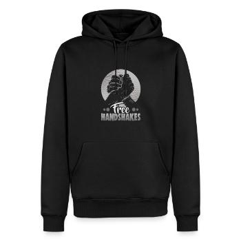 Arm Wrestler Design Armdrücken Arm Wrestling - Männer Premium Bio Hoodie - Schwarz - Vorne - Nico (187cm)
