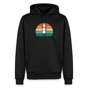 Kocher Chef Chef Kitchen Restaurant Bar Bistro - Men’s Premium Organic Hoodie - black - Front - Nico (187cm)
