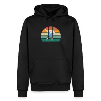 Children Kindergarten Play Young Girls Child - Men’s Premium Organic Hoodie - black - Front - Nico (187cm)