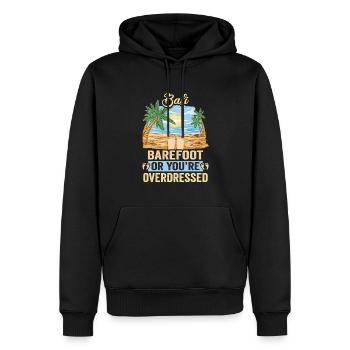 Bali Indonesien Strandurlaub am Meer - Männer Premium Bio Hoodie - Schwarz - Vorne - Nico (187cm)