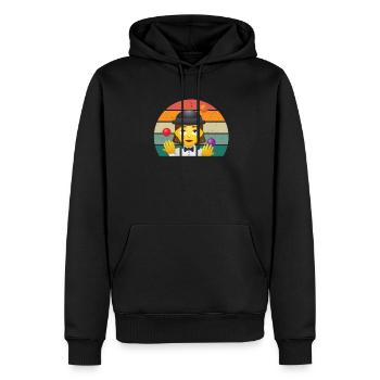 Jongleur Jongleurin Kugeln Kegel Teller Jonglieren - Männer Premium Bio Hoodie - Schwarz - Vorne - Nico (187cm)