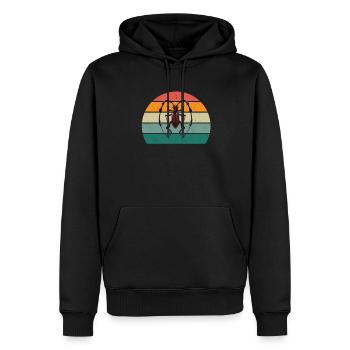 Insect, Crawling, Flying, Wings, Ants, Insects - Men’s Premium Organic Hoodie - black - Front - Nico (187cm)