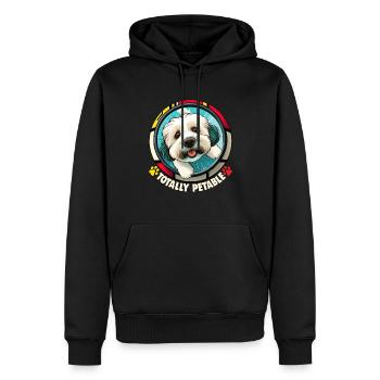 Hunde Spruch Havaneser Design für Hundeliebhaber - Männer Premium Bio Hoodie - Schwarz - Vorne - Nico (187cm)