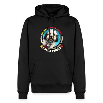Hunde Spruch Havaneser Design für Hundeliebhaber - Männer Premium Bio Hoodie - Schwarz - Vorne - Nico (187cm)