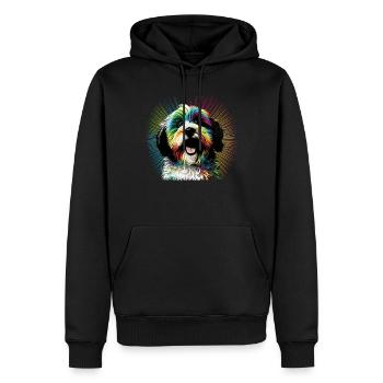Hunde Spruch Havaneser Design für Hundeliebhaber - Männer Premium Bio Hoodie - Schwarz - Vorne - Nico (187cm)