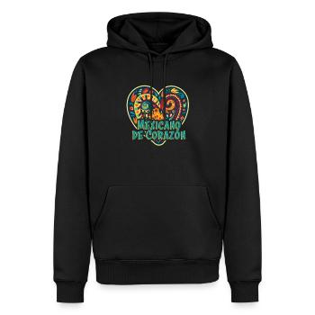 Mexiko Strandurlaub am Meer Design Strandmotiv - Männer Premium Bio Hoodie - Schwarz - Vorne - Nico (187cm)