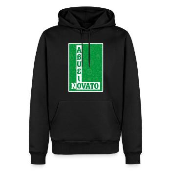 Father's Day Retired Granddad New Grandpa - Männer Premium Bio Hoodie - Schwarz - Vorne - Nico (187cm)
