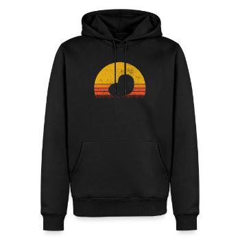 Kartoffel Retro Kartoffelbrei Landwirt Geschenk - Männer Premium Bio Hoodie - Schwarz - Vorne - Nico (187cm)