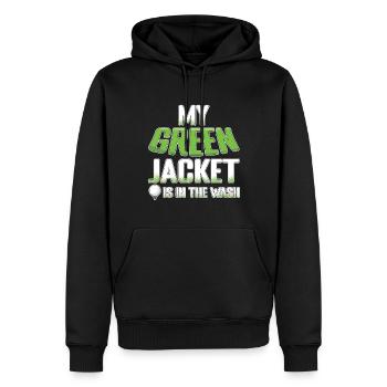 Golfclub Golfer Golf Green Golfing - Männer Premium Bio Hoodie - Schwarz - Vorne - Nico (187cm)