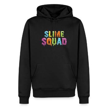 Slime Kid Buntes Schleimhandwerk Kunst Slime Squad - Männer Premium Bio Hoodie - Schwarz - Vorne - Nico (187cm)