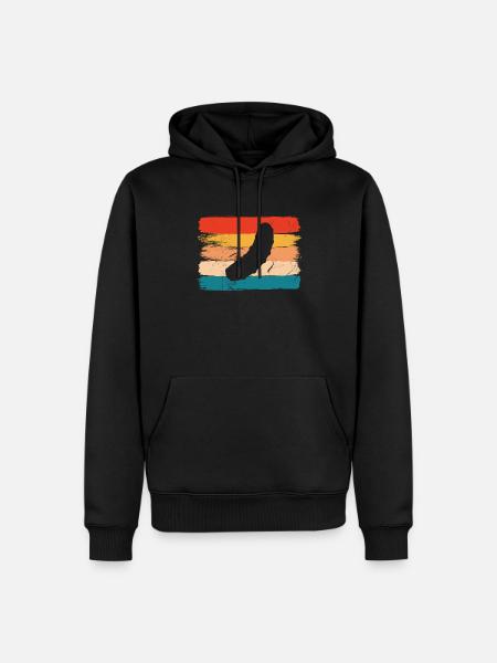 Cucumber Pickle Kukumer Retro Gift - Men’s Premium Organic Hoodie - black