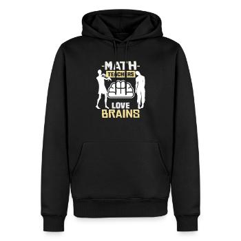 Meilleure idée de cadeau de pension pour les enseignants Étudiant - Sweat à capuche Premium bio Homme - noir - Devant - Nico (187cm)
