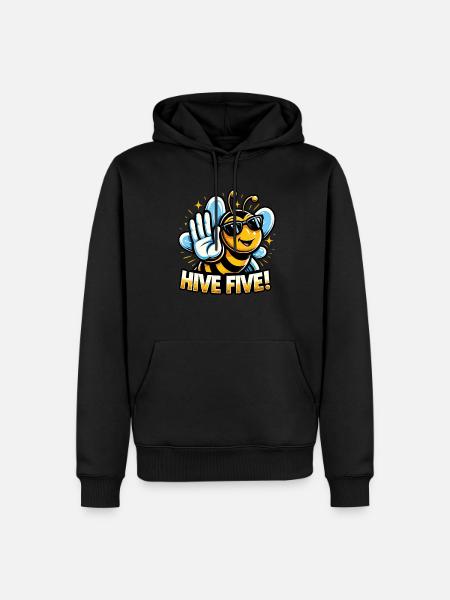Bee Lovers Beekeepers Naturefriends Beekeepers - Men’s Premium Organic Hoodie - black