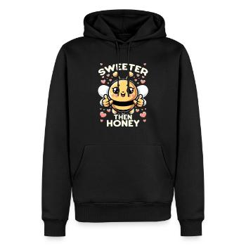 Amoureux des abeilles Apiculteurs Amis de la nature Apiculteurs - Sweat à capuche Premium bio Homme - noir - Devant - Nico (187cm)